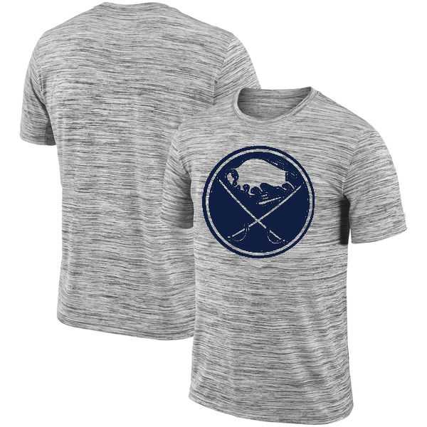 Buffalo Sabres 2018 Heathered Black Sideline Legend Velocity Travel Performance T-Shirt,We sell and wholesale Buffalo Sabres 2018 Heathered Black Sideline Legend Velocity Travel Performance T-Shirt on line form chian!